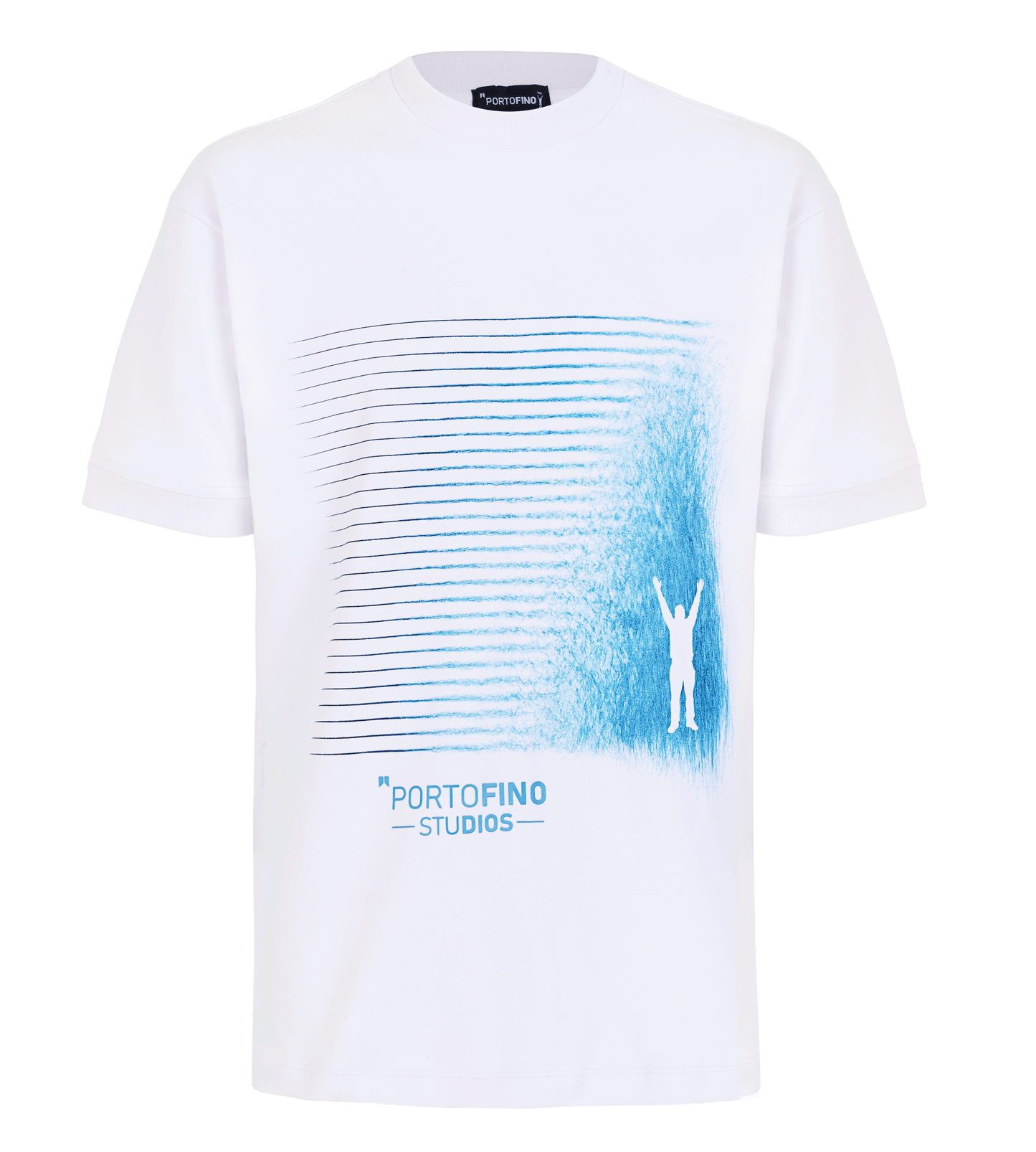 FINO BLUE T´SHIRT WHITE