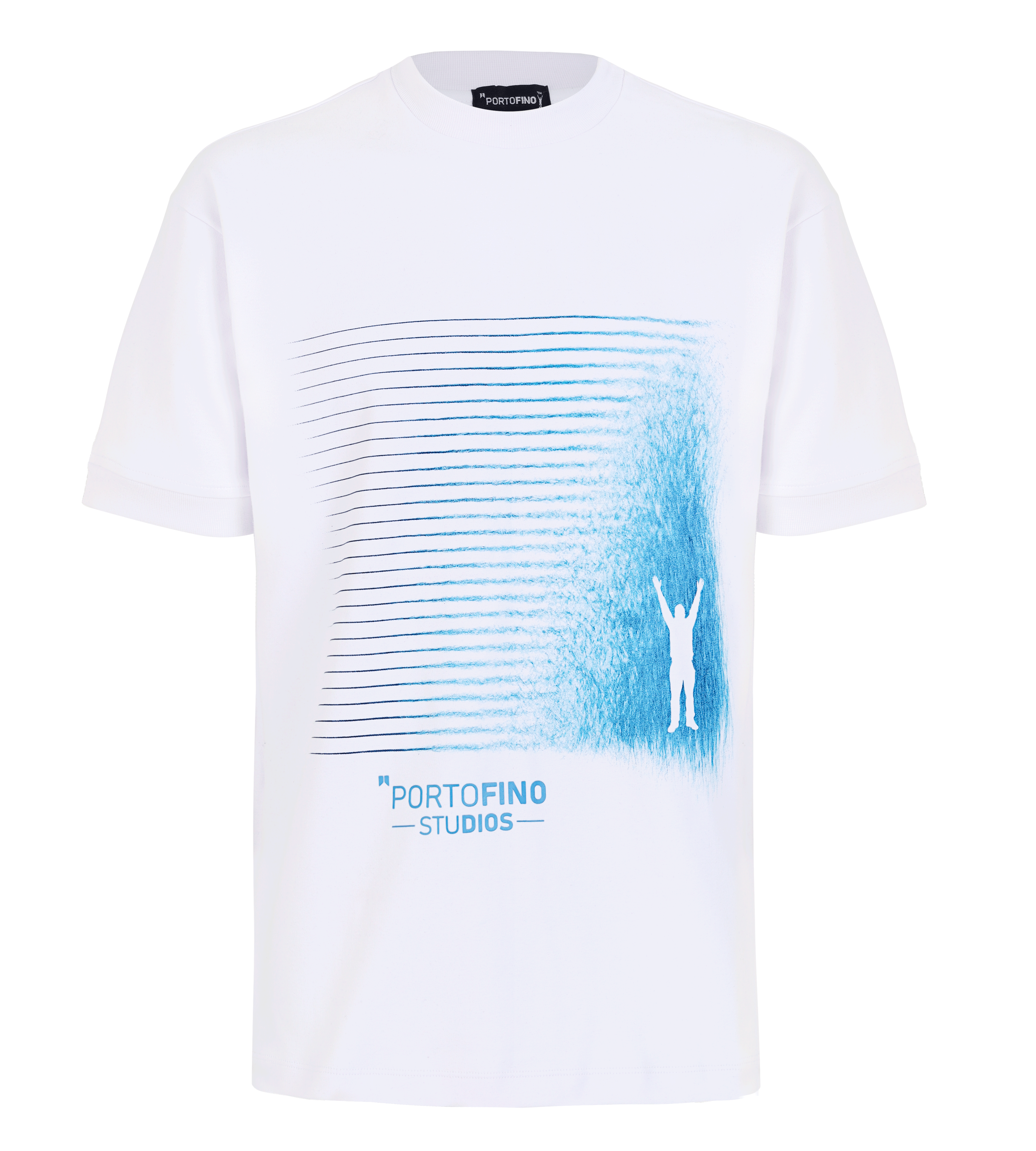 FINO BLUE T´SHIRT WHITE
