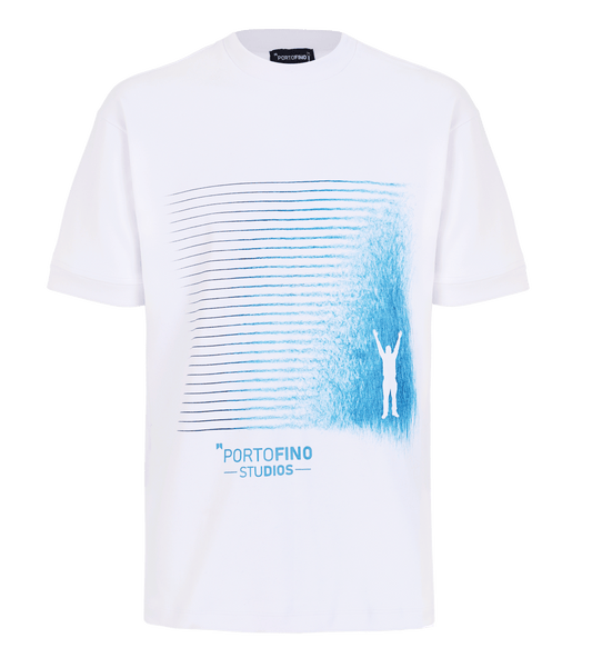 FINO BLUE T´SHIRT WHITE