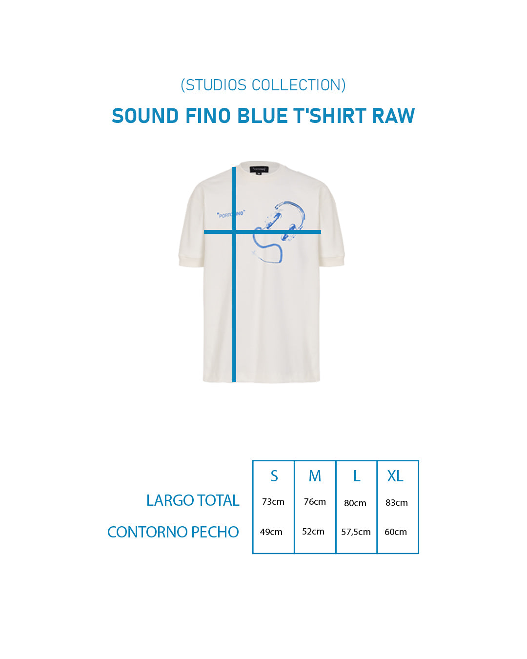 SOUND FINO BLUE T'SHIRT RAW