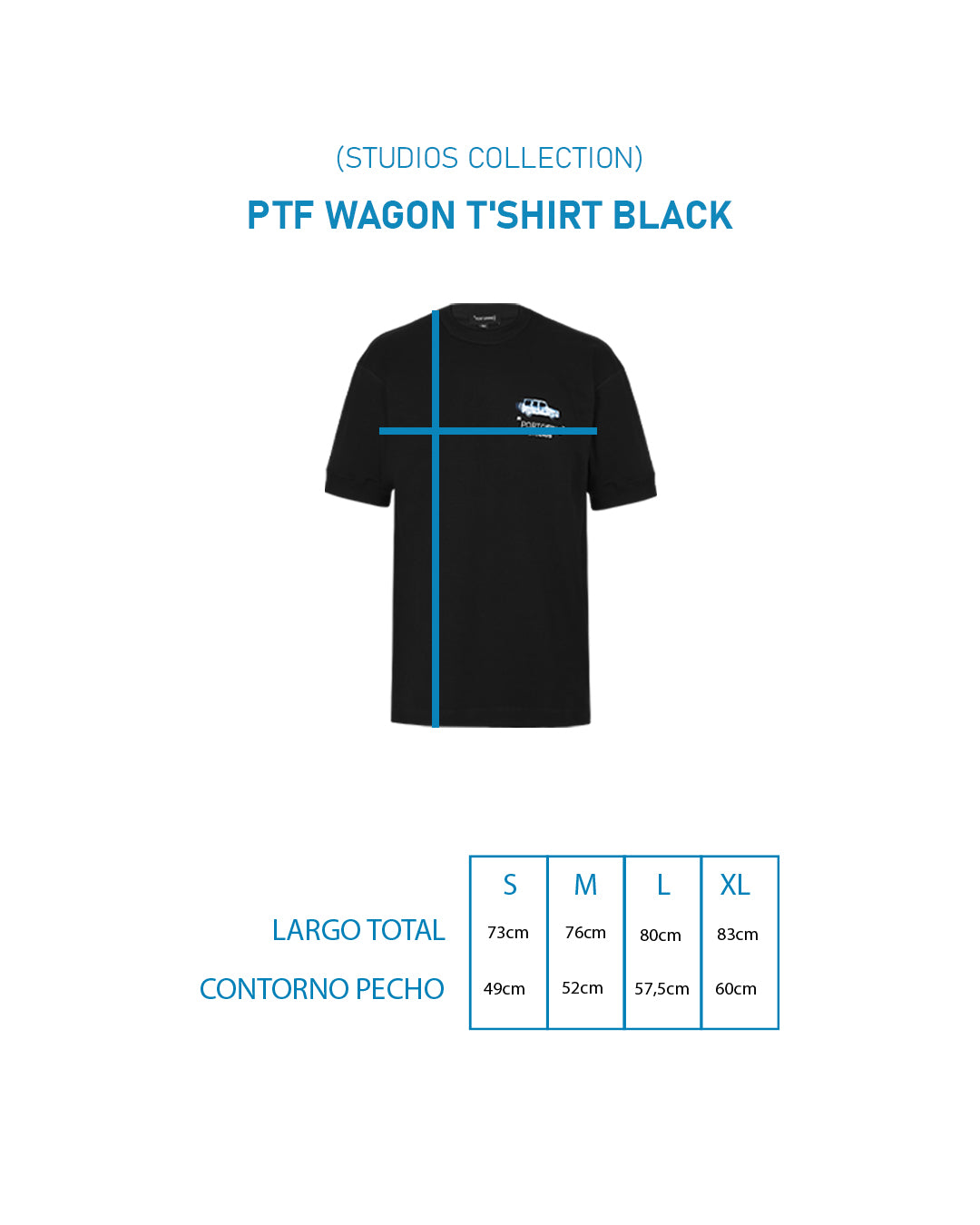 PTF WAGON T'SHIRT BLACK