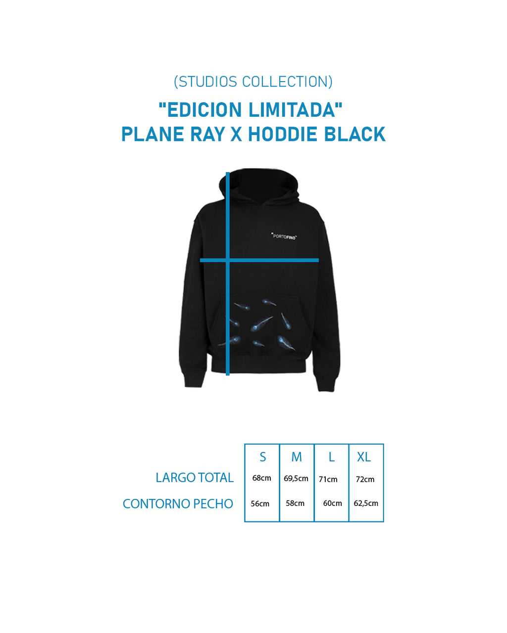 "EDICION LIMITADA" PLANE RAY X HODDIE BLACK