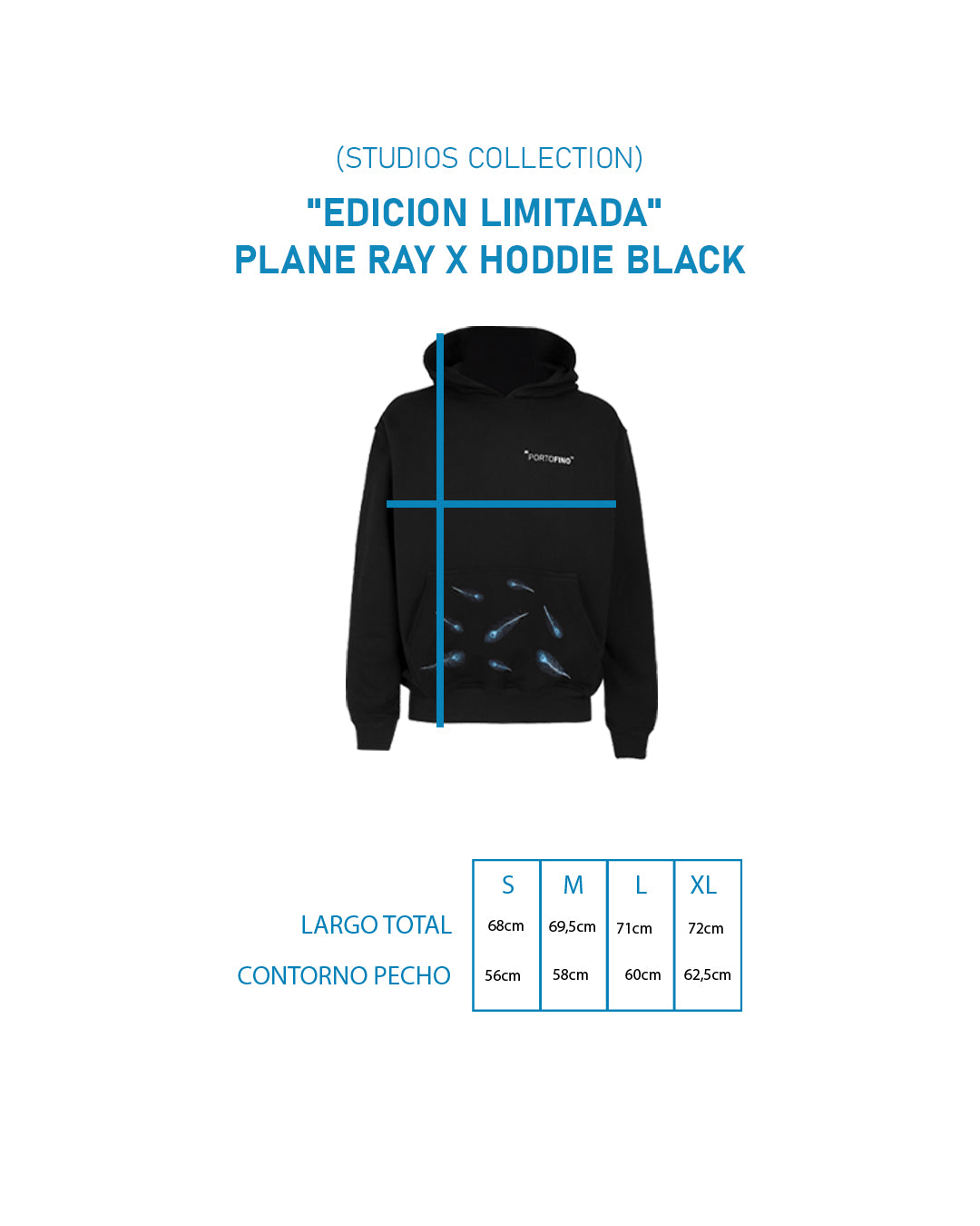 "EDICION LIMITADA" PLANE RAY X HODDIE BLACK