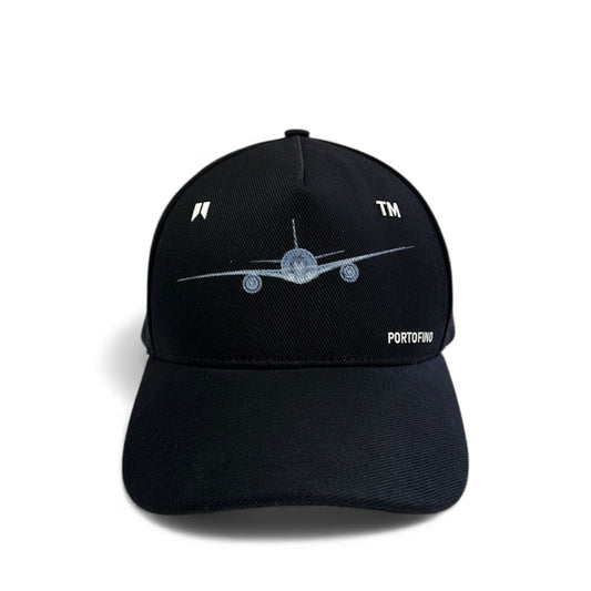 PLANE BLACK CAP